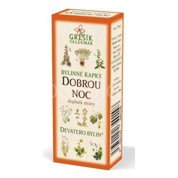 Good night drops 50ml GREŠÍK