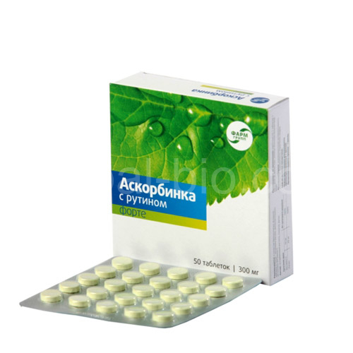 Forte - Askorbinka with rutin 50tbl.