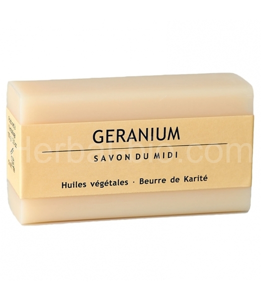 GERANIUM Bio soap Bambucké butter 100g