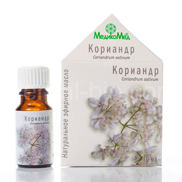 Coriander (Coriandrum sativum) 100% essential oil