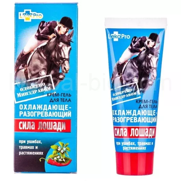 Cream-gel with Mumium cooling-overheating 75ml
