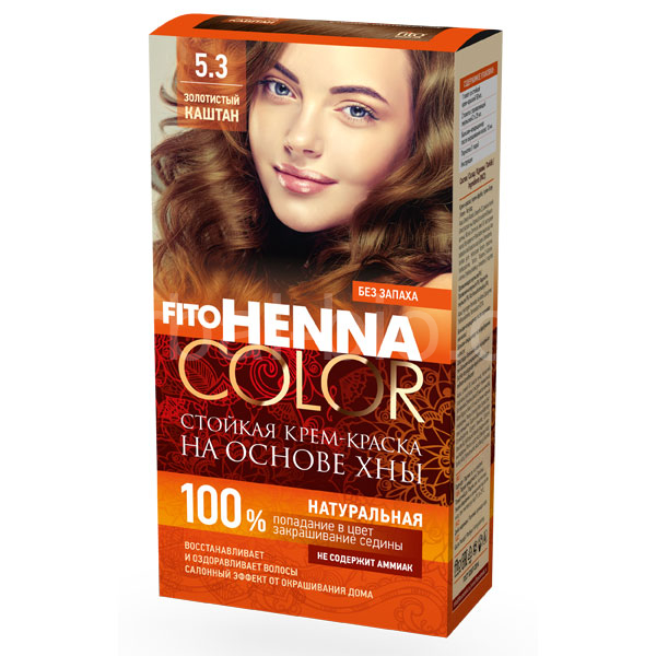Henna 5.3 Gold Chestnut 115ml Fitokosmetic