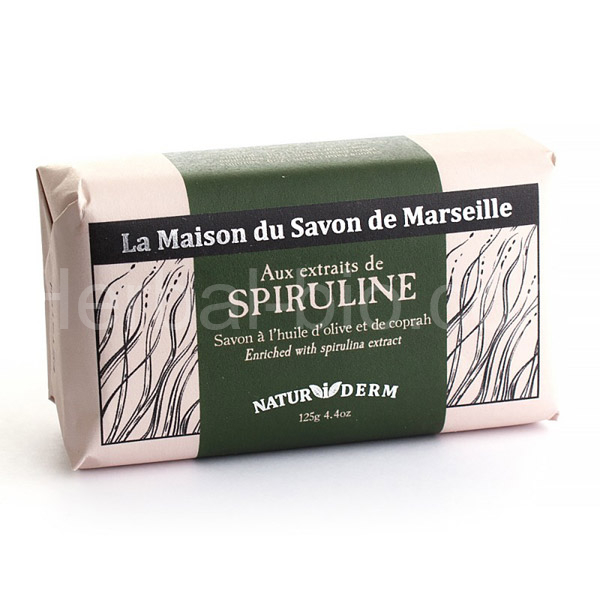 MARSEILLE Soap NATURIDERM - Spirulina 125g