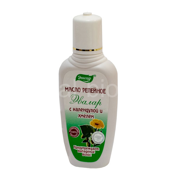 Burdock (Arctium) oil with marigold (Calendula) and hop (Humulus) 100ml