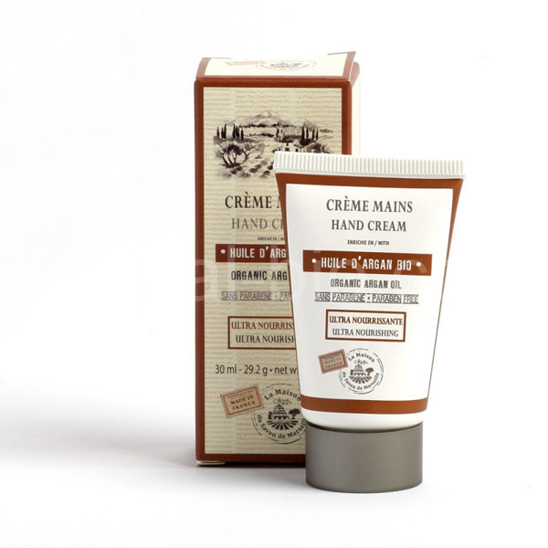 MARSEILLE Bio argan hand cream 