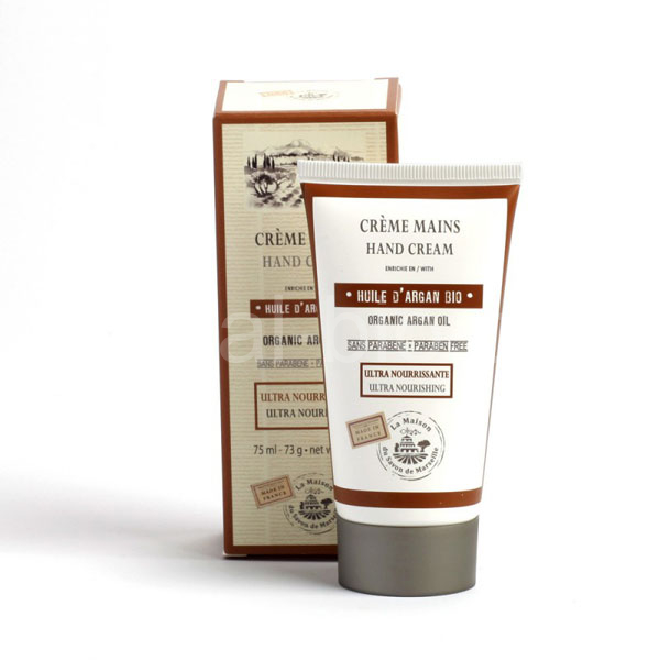 MARSEILLE Bio argan hand cream 