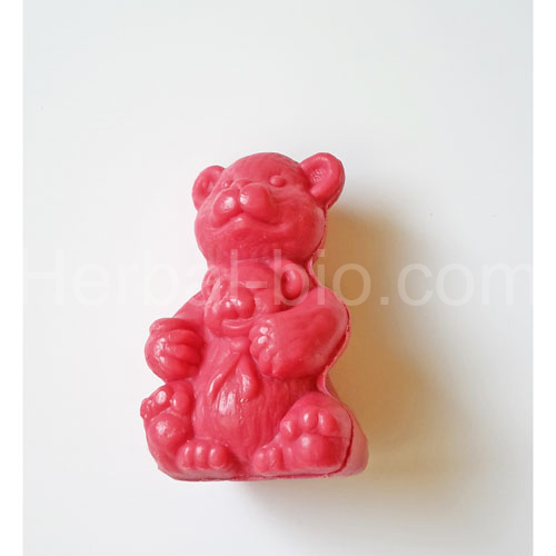 Animal soap - Cub (raspberry) 30g
