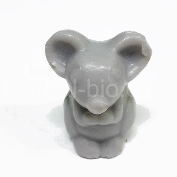 Animal soap - Grey mouselet (raspberry) 25g