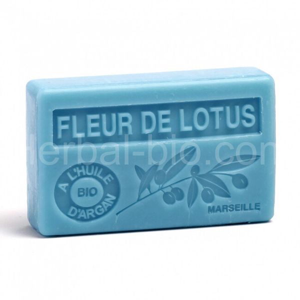 Soap BIO argan oil - Lotus (Nelumbo) flower 100g