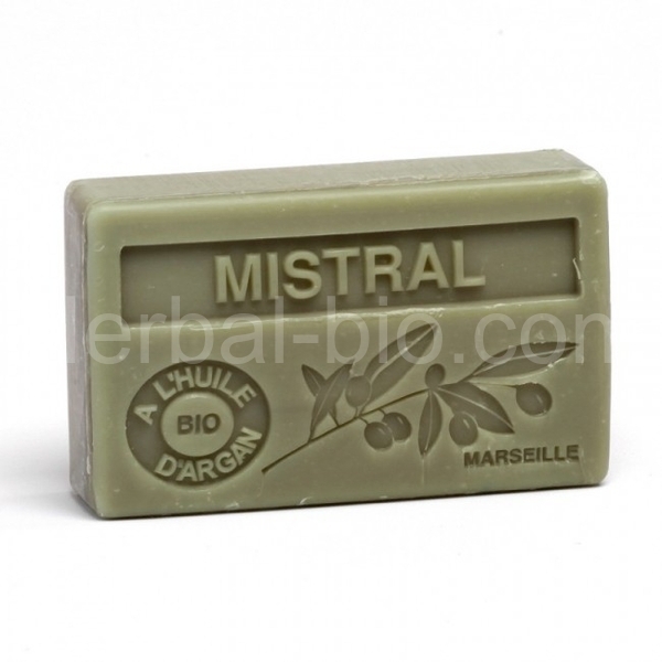 Soap BIO argan oil - Mistral 100g