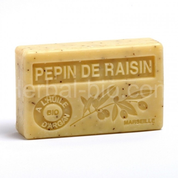 Soap BIO argan oil - Grape seeds 100g