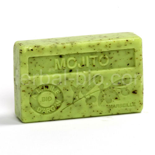 Soap BIO argan oil - Mojito 100g