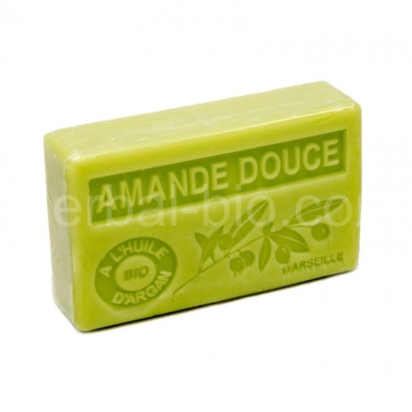 Soap BIO argan oil - Gentle almond 100g