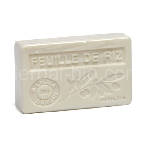 Soap BIO argan oil - Rice leaf 100g