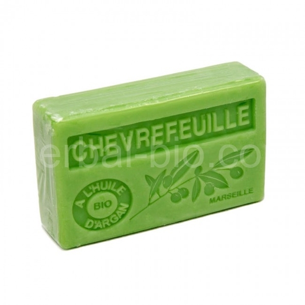 Soap BIO argan oil - Honeysuckle (Leonicera) 100g