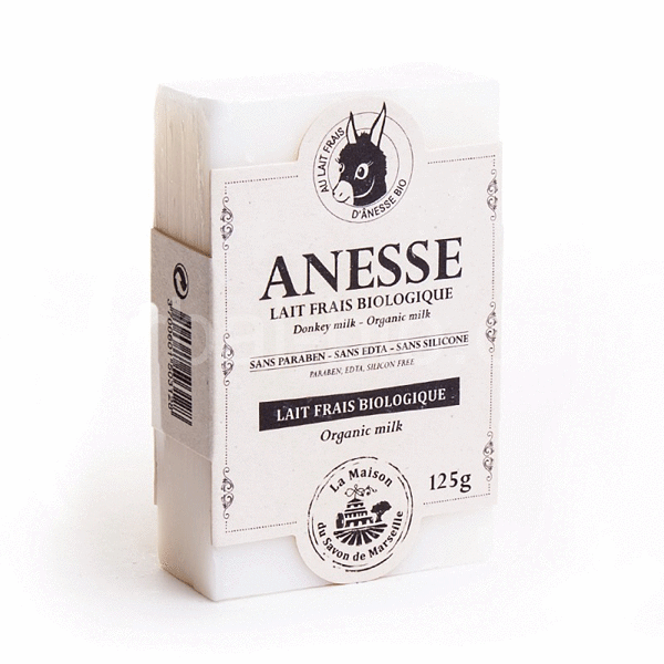Donkey milk soap DUO Anesse Lait frais biologique (fresh milk) 125g