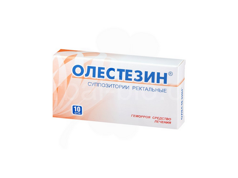 Olestozin rectal suppositories - Altaivitamini 10 x 2.33g