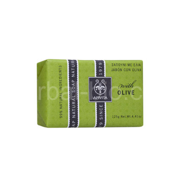 Olive soap with honey and geranium oil 125g