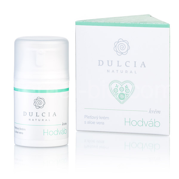 Skin cream with aloe vera and silk 50ml DULCIA