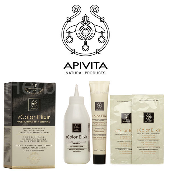 Natural Color 4.11 Brown ELIXíR APIVITA