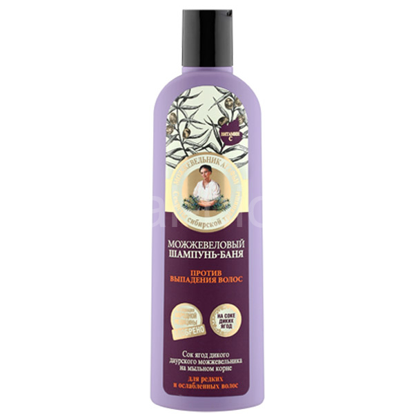 Shampoo with juniper (Juniperus) 