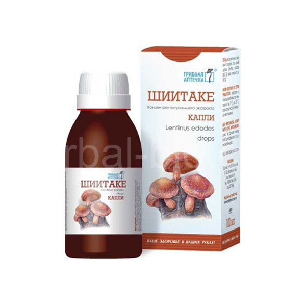 Shiitake (Lentinus edodes) - drops 50ml