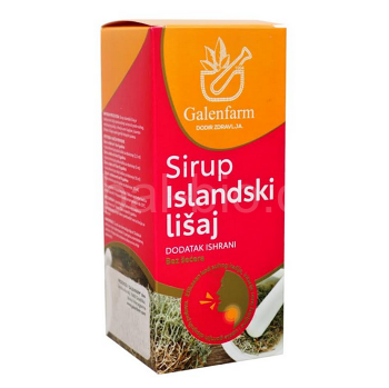 Herbal syrup with Icelandic blister 200ml 