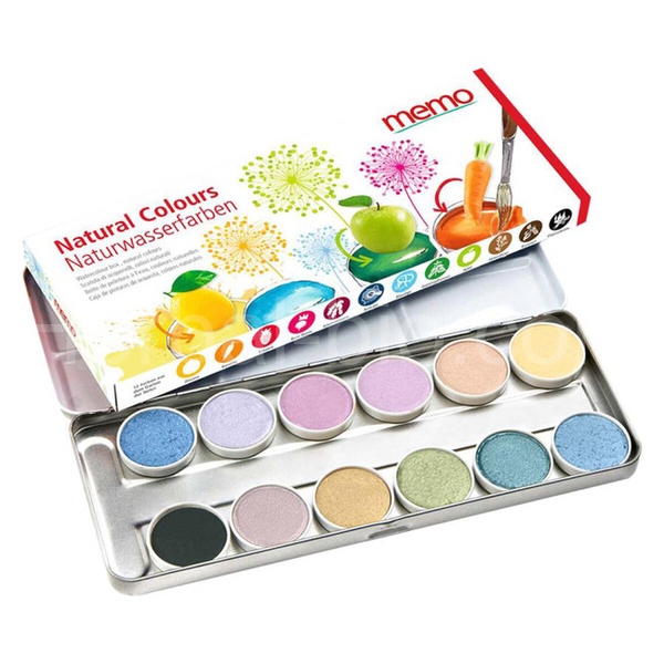 Water natural colors 12species 1pc MEMO
