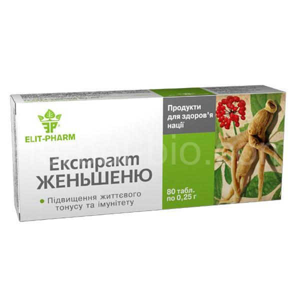 Ginseng 80tbl.