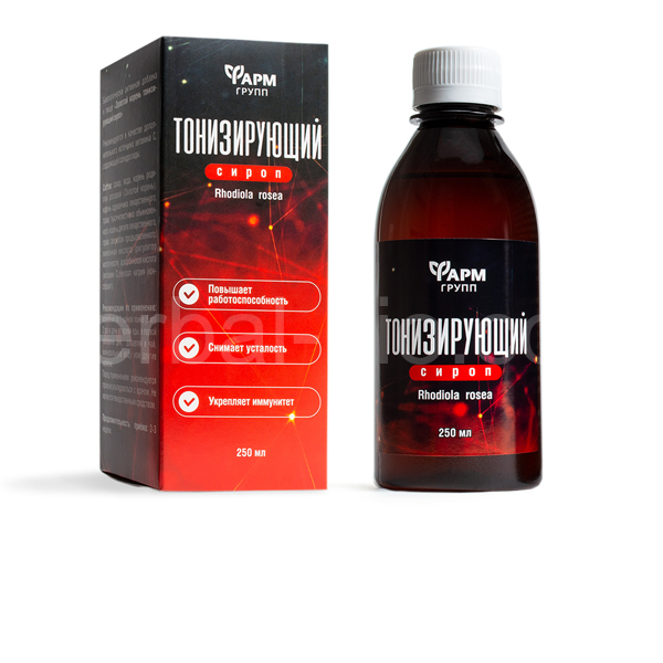 Golden root (Rhodiola) - tonic syrup 250ml
