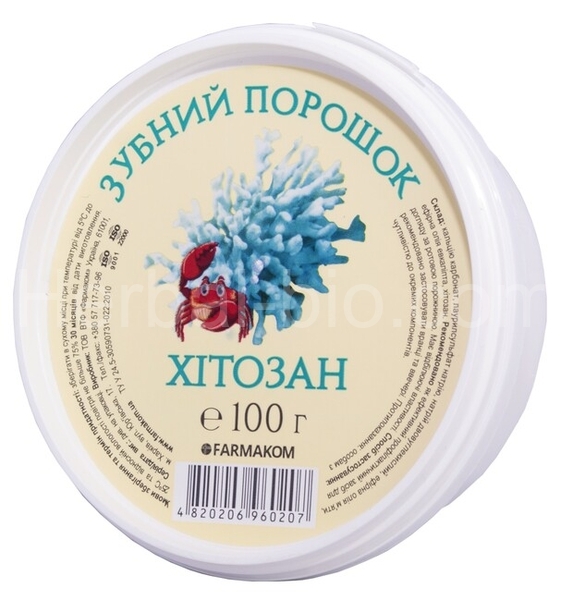 Tooth powder CHITOSAN 100g PHARMACOM