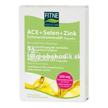 Vitamins ACE+Selenium+Zinc +Black cumin oil 60kps.