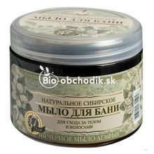 Agafia 3in1: Siberian black soap with 37 herbs 500ml