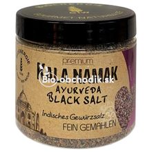 AYURVÉD BLACK SALT Kala Namak 200g Finely ground BIOENERGY WAGNER