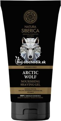 "Arctic wolf" Nourishing shaving gel 150ml Natura Siberica Men 
