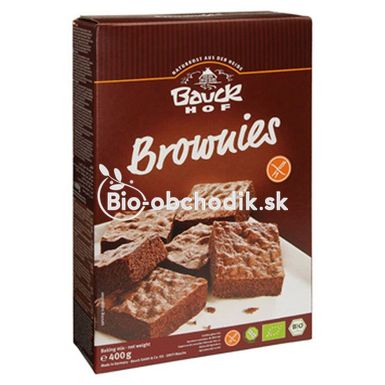 Gluten-free cake mix BROWNIES Bauckhof 400g