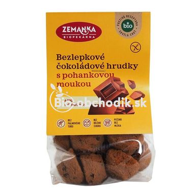 Gluten-free Pagan organic lumps with chocolate 100g ZEMANKA