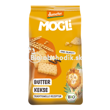 Organic butter biscuits for children 125g Mogli