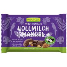 BIO Milk chocolate with almonds VIVANI 100g