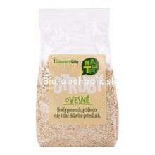 Organic oat bran ground 250 g Country life
