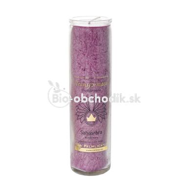Chakra candle purple