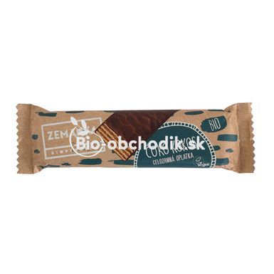 Wholemeal wafer of coconut in chocolate 30g Zemanka