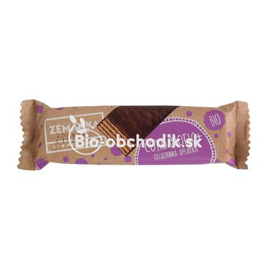 Wholemeal wafer in Zemanka chocolate