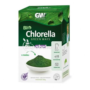 Chlorella Powder GREEN WAYS BIO 350g