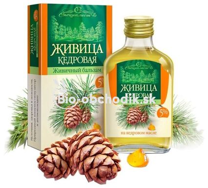 Pure OIL of SIBERIAN BIO PINE with 5% RESIN 100ml