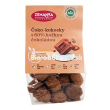 Čoko-kokosky s 60% horkou čokoládou 100g Zemanka
