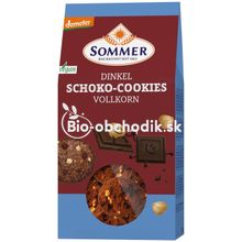 Cookies spelt-dark chocolate with hazelnuts 150g Sommer Bio