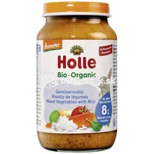 Baby nutrition "vegetable Risoto" from 8. Month 220g HOLLE