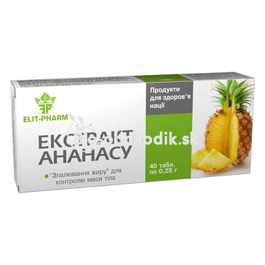Pineappe-bromelain extract 80tbl.