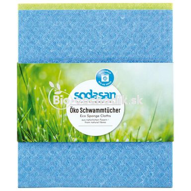 Eco absorbent wipes 2pcs Sodasan